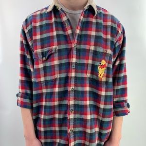 Disney Shirts - Vintage Disney Winnie The Pooh Flannel Disney Shirts - Vintage Disney Winnie The Pooh Flannel